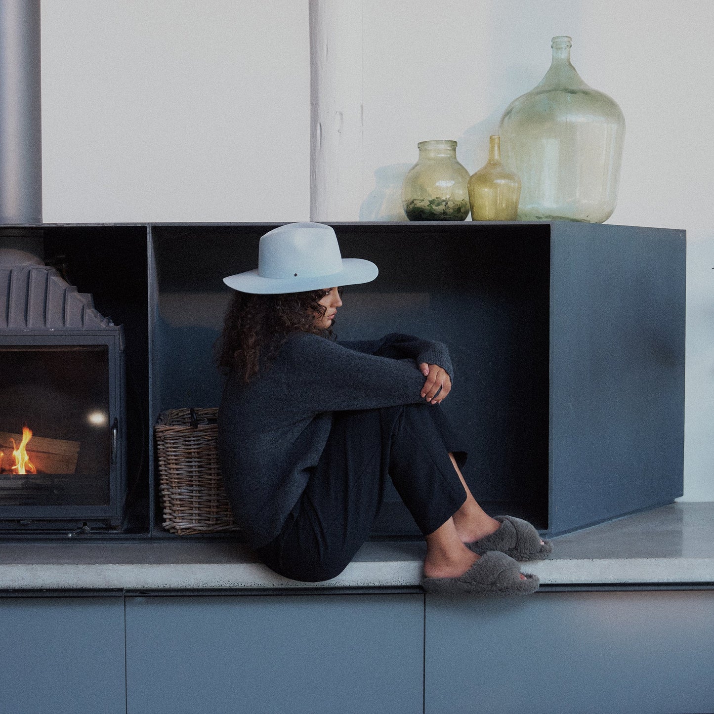 Callisto Wool Felt Fedora
