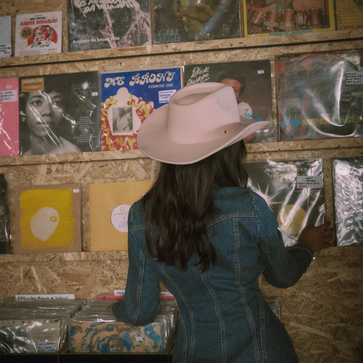Stevie Wool Felt Cowboy Hat in Oatmeal