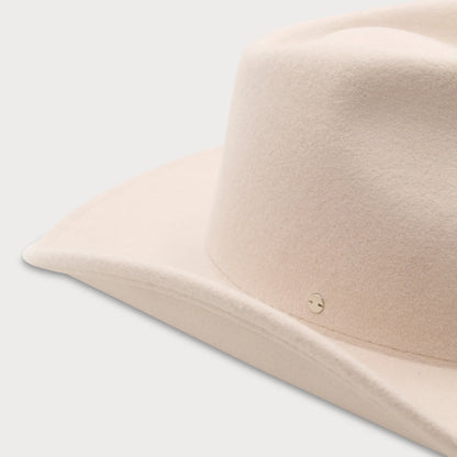 Stevie Wool Felt Cowboy Hat in Oatmeal