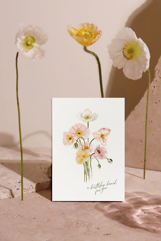 A Birthday Bunch For You Card