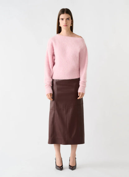 Whisper Off Shoulder Knit - Floss