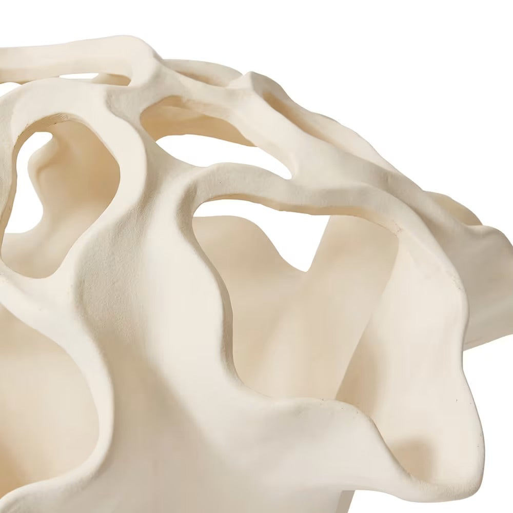 Flora Vessel - Ivory - 42 x 42 x 31 cm
