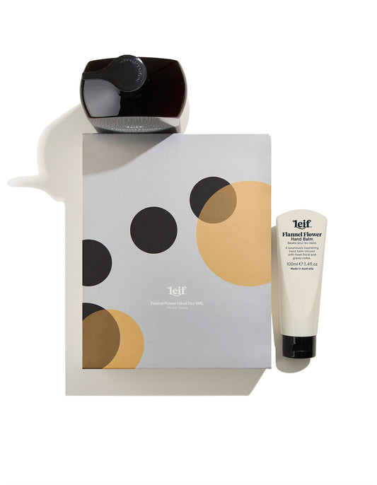 Leif Hand Duo - Small - Flannel Flower. Limited Edition Holiday Collection