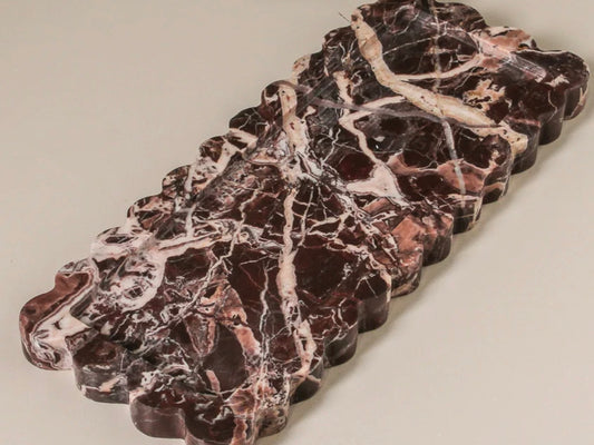 Juliette Tray - Cherry Marble