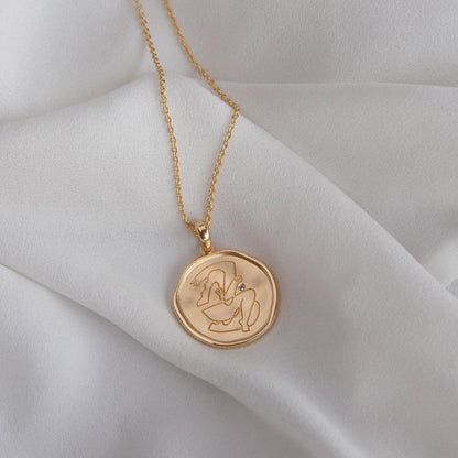 Empowerment Necklace 18KT Yellow Gold