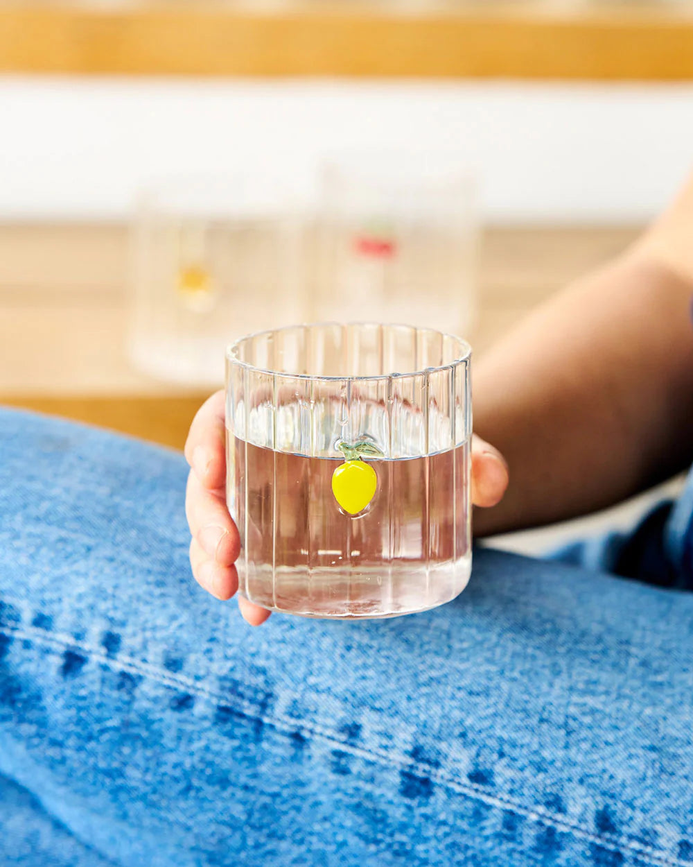 Glass Tumbler - Lemon Haven