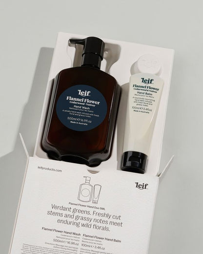 Leif Limited Edition Holiday Hand Duo - Small  - Flannel Flower