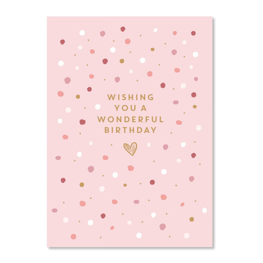 Wonderful Birthday confetti