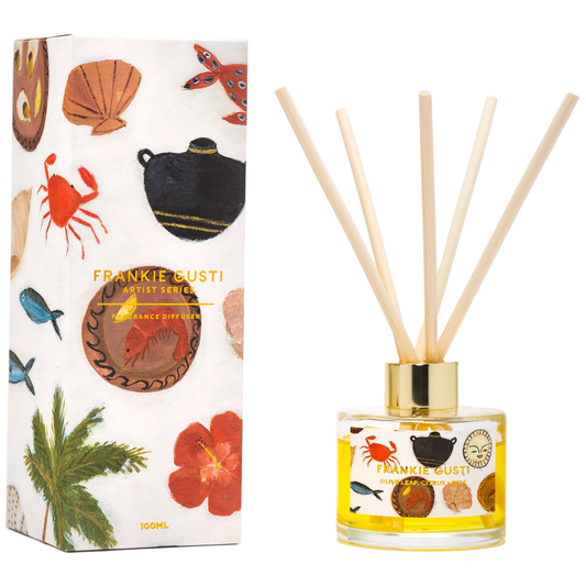 Frankie Gusti - Artist Series - Olive Leaf, Citrus & Salt - Diffuser