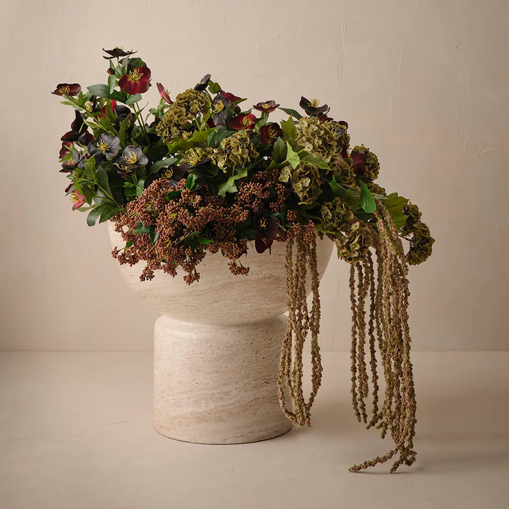 Hydrangea Spray - Olive