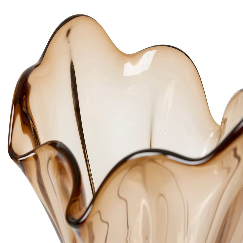 Vanya Vase - Mocha - Small