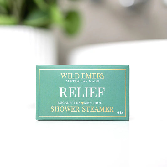 Wild Emery Shower Steamer - Relief