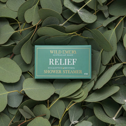 Wild Emery Shower Steamer - Relief
