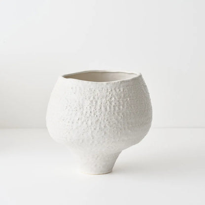 Aurora Pot - White Chalk
