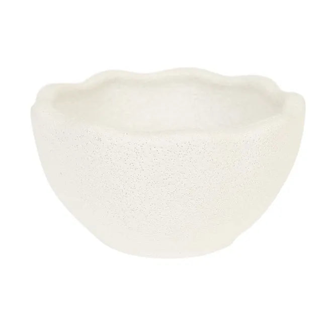 Hanson Eden Set Of 3 Bowls - Mottled White