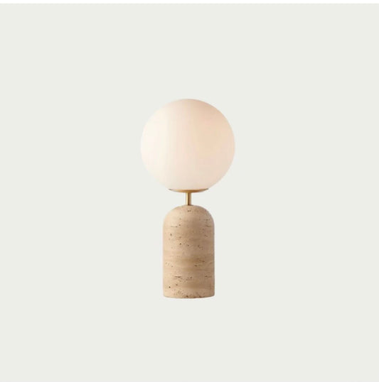 Firenze Travertine Lamp / Natural