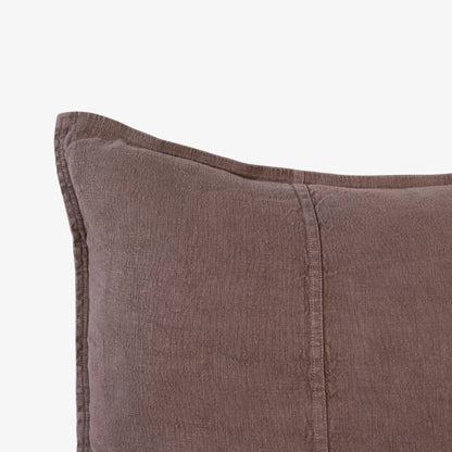Luca Linen Cushion - Mink - 50 x 50 cm