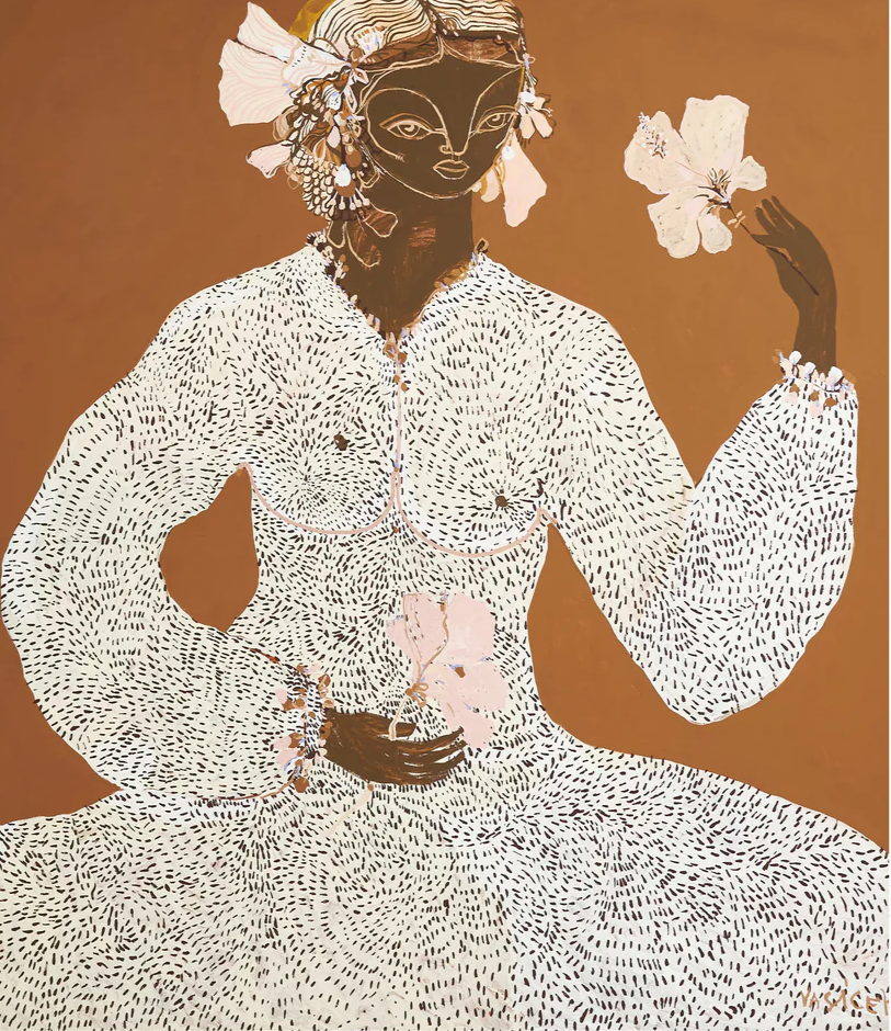 Jai Vasicek ‘Isla’ Limited Edition Print Small 50 x 60cm Framed in Raw Tasmanian Oak