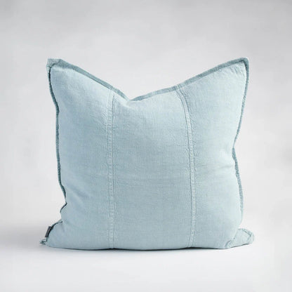 Luca  Linen Cushion - Sky - Filled Cushion / 50x50cm