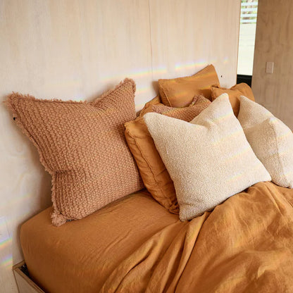 Eadie Lifestyle Sand Cushion - Ivory/Natural 50x50cm