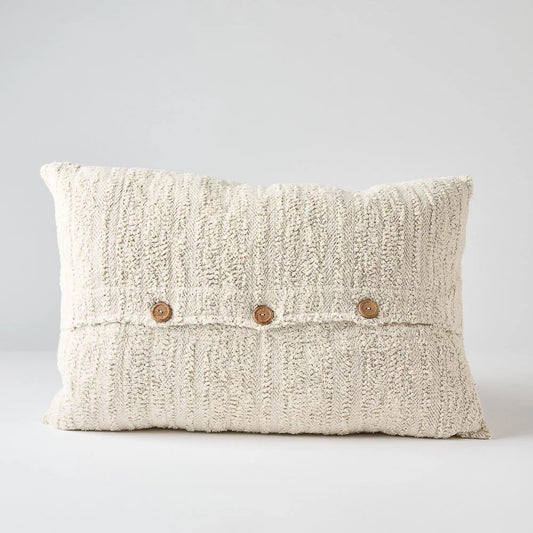 Afero Cushion - Soft Natural - Filled Cushion / 40x60cm