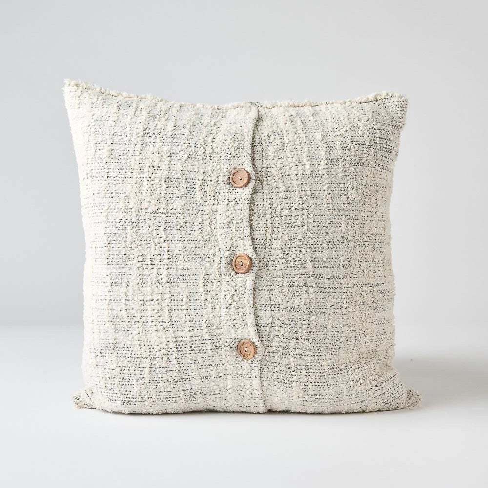 Ida Cushion - Off White/Slate 50 x 50cm