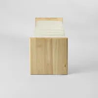 Ava Bench Seat - Ivory & Natural