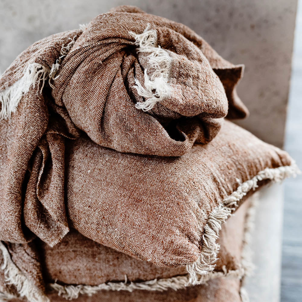 Tabako Throw - Linen - 200 x 140 cm