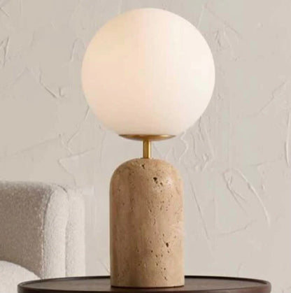 Firenze Travertine Lamp / Natural