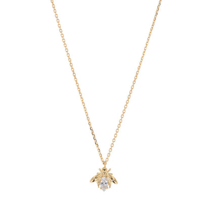 Crystal Bee Necklace