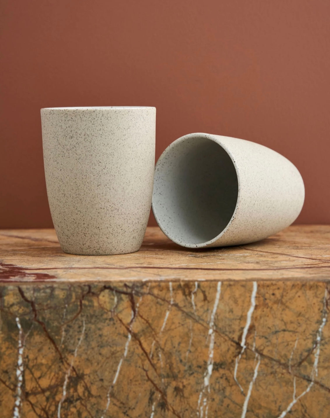 Latte White Granite - 2 Pack