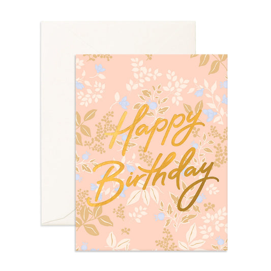 Birthday Maple Greeting Card