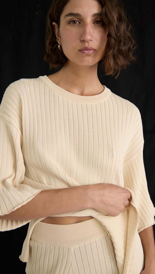 Harper Ribbed Knit Top