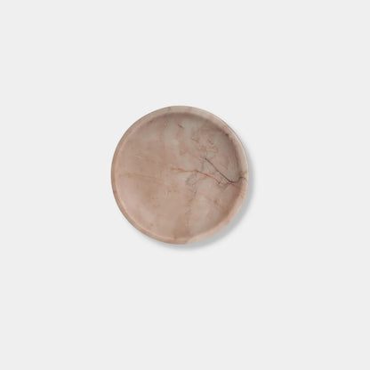 Linea Small Marble Dish - Rosa