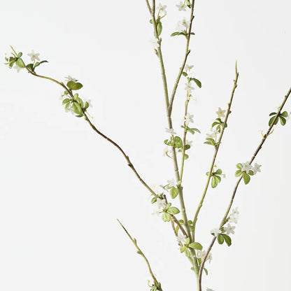 Snow Willow Spray - White - 105cm