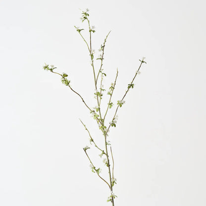 Snow Willow Spray - White - 105cm