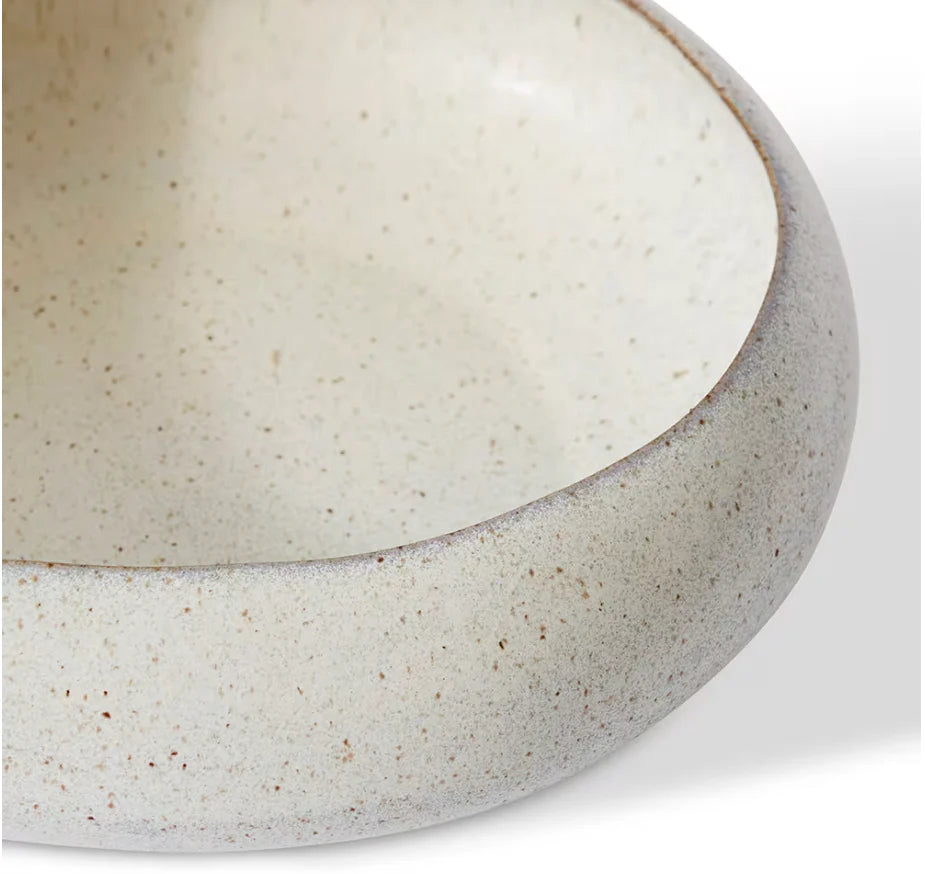 Talula Shoreline Bowl Beige 22x21 x7cm