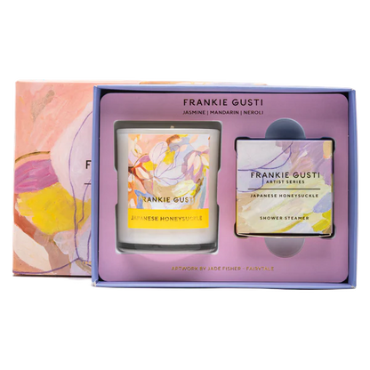 Japanese Honeysuckle Candle and Steamer Duo