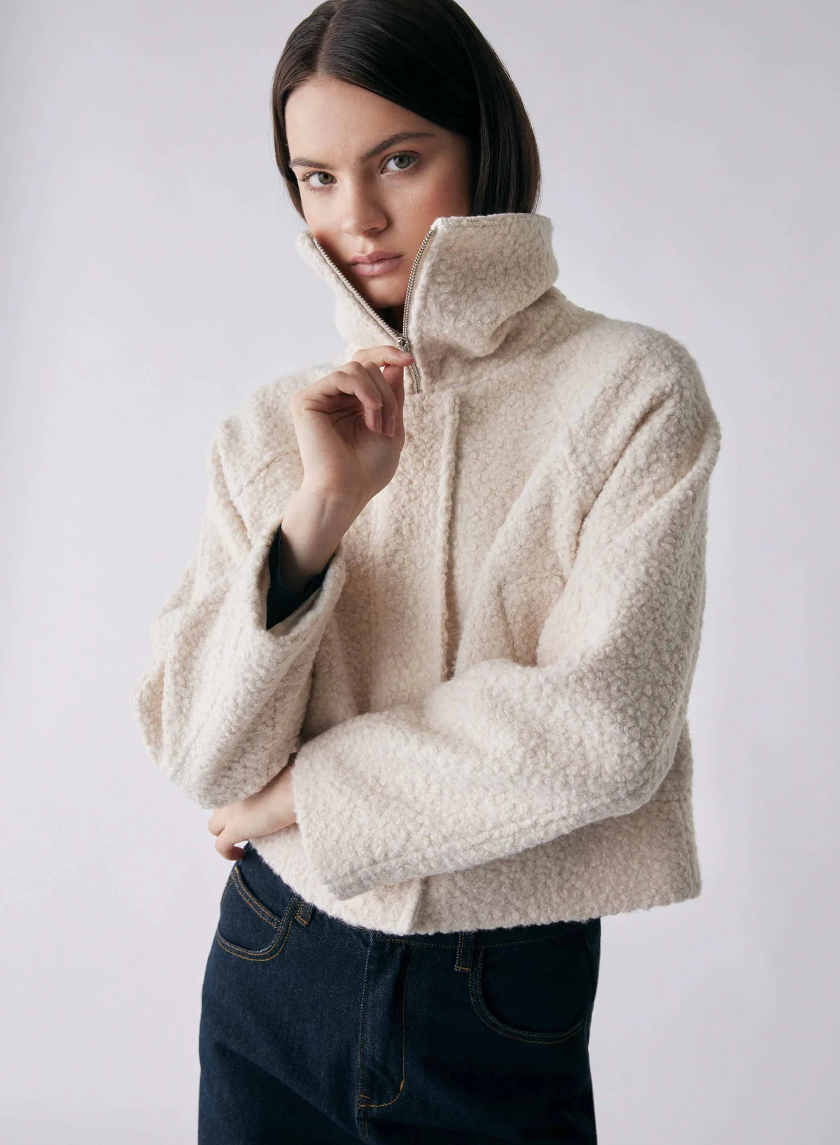 Apex Jacket - Cream - Esmaee