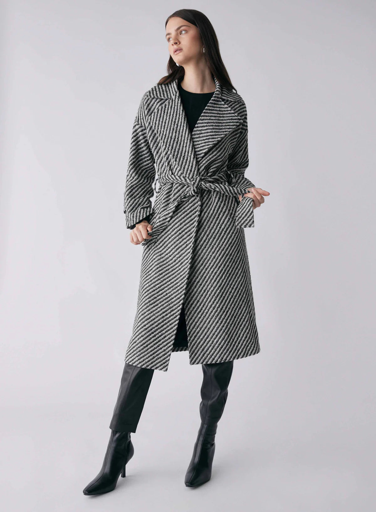 Solo Wrap Coat - Esmaee