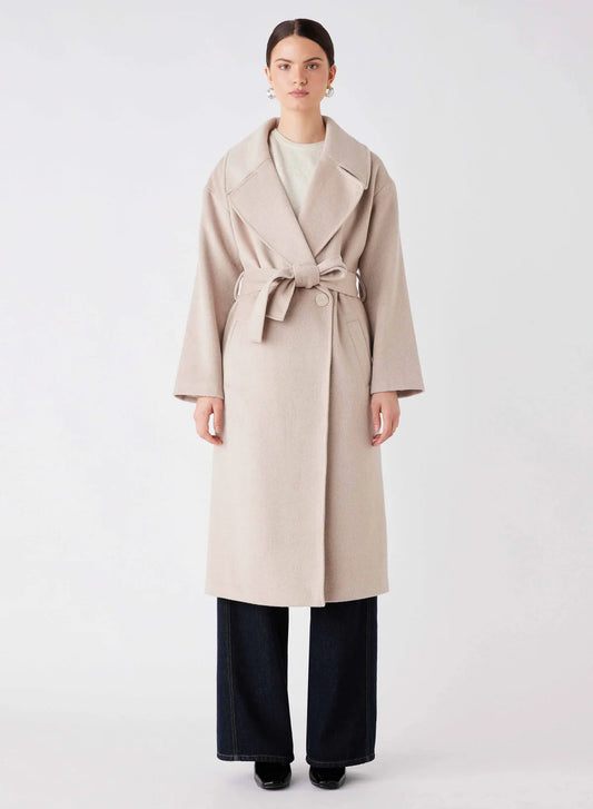 Stateman Coat - Natural - Esmaee
