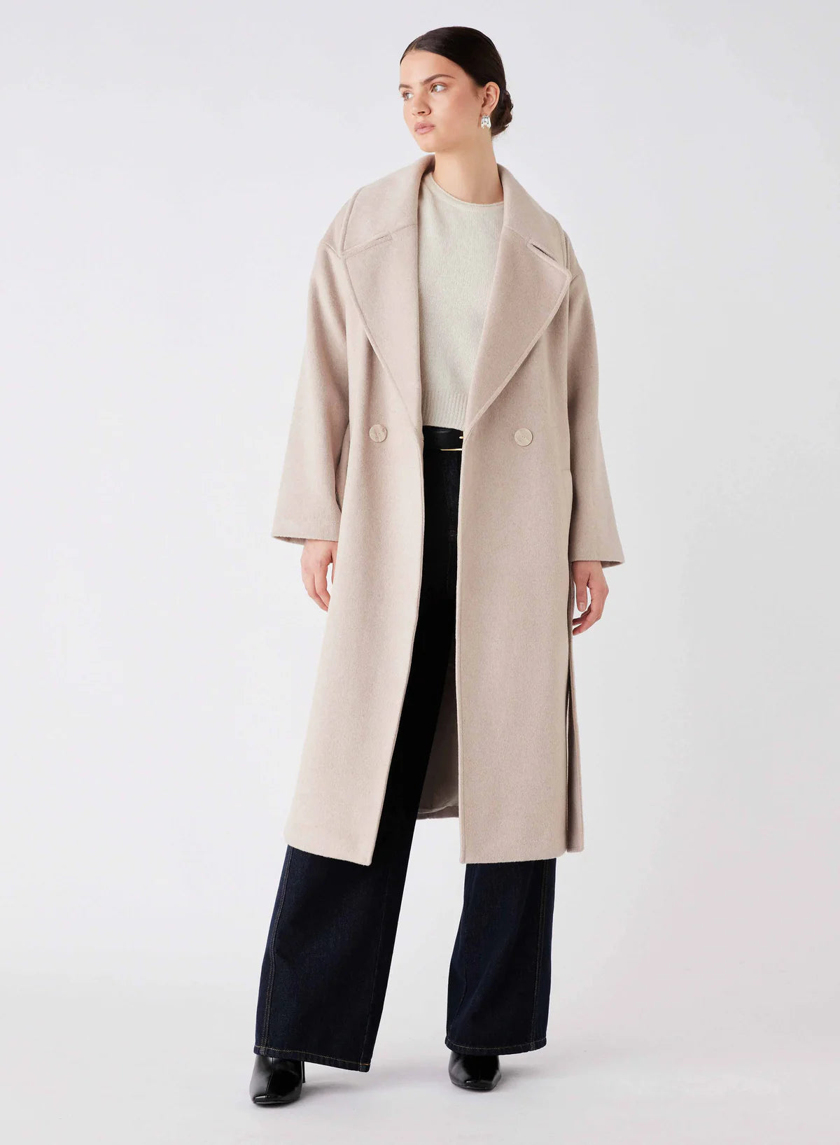 Stateman Coat - Natural - Esmaee