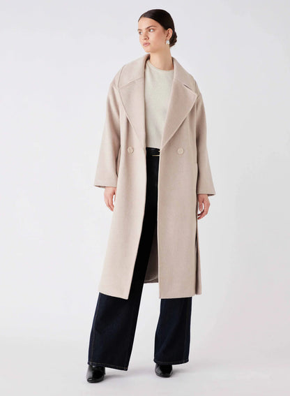 Stateman Coat - Natural - Esmaee