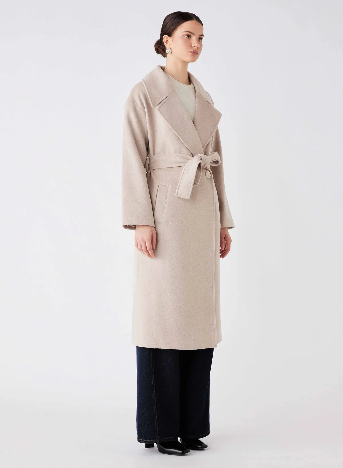 Stateman Coat - Natural - Esmaee