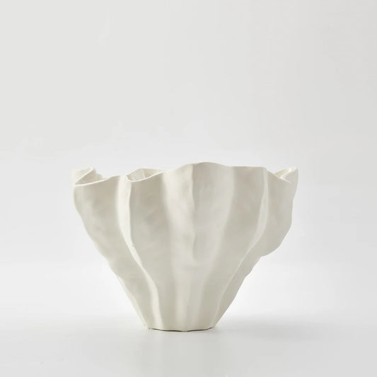 Flute Bowl Ivory