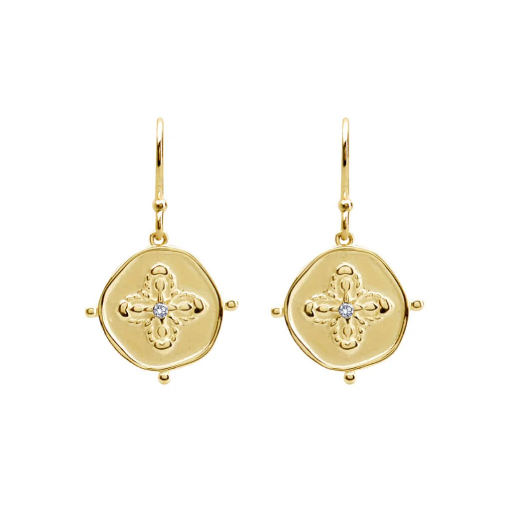 Sahara Earrings - 18KT Gold Plated