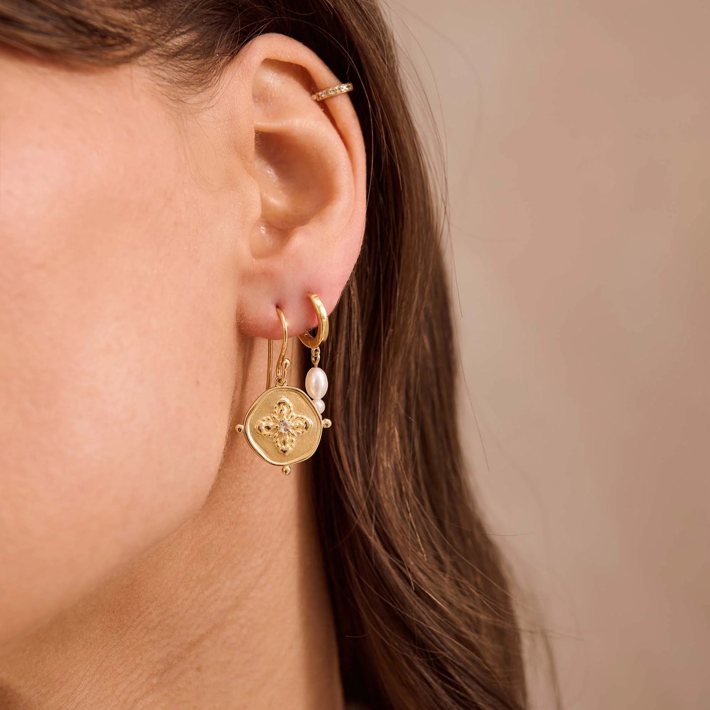 Sahara Earrings - 18KT Gold Plated