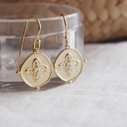 Sahara Earrings - 18KT Gold Plated