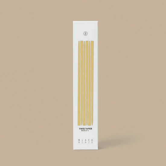 Twig Bendable Taper Pack Of 6 - Natural