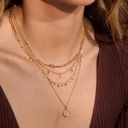 Loved Always Pendant necklace - Small - Gold